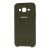 Чохол для Samsung Galaxy J5 (J500) Silky Soft Touch оливковий 1044598
