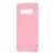 Чохол Samsung Galaxy S10+ (G975) Silky Soft Touch "світло-рожевий" 1044824