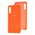 Чохол для Samsung Galaxy A50/A50s/A30s Silky Soft Touch "помаранчевий" 1045772