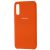 Чохол для Samsung Galaxy A70 (A705) Silky Soft Touch помаранчевий 1047869