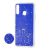 Чохол для Samsung Galaxy A20s (A207) Acrylic блискітки + popsocket фіолетовий 1049795