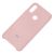 Чохол для Xiaomi Redmi 7 Silky Soft Touch блідо-рожевий 1049590