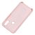 Чохол для Xiaomi Redmi 7 Silky Soft Touch блідо-рожевий 1049591