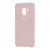 Чохол для Samsung Galaxy A8+ 2018 (A730) Silky Soft Touch блідо-рожевий 1050288