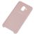 Чохол для Samsung Galaxy A8+ 2018 (A730) Silky Soft Touch блідо-рожевий 1050289