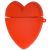 Чохол для AirPods Lucky Heart + кільце "червоний" 1055737