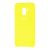 Чохол для Samsung Galaxy A8+ 2018 (A730) Silky Soft Touch лимонний 1055224