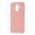 Чохол для Samsung Galaxy A6+ 2018 (A605) Silicone світло-рожевий 1055100