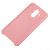 Чохол для Samsung Galaxy A6+ 2018 (A605) Silicone світло-рожевий 1055099