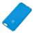 Чохол для iPhone 6 прогумований блакитний 1068859