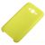 Чохол для Samsung Galaxy J7 (J700) Silicone жовтий 1073043