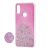 Чохол для Xiaomi Redmi 7 блискітки + popsocket "світло-рожевий" 1077935