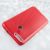 Чохол для Huawei P Smart Glitter з блискітками червоний 109361