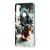 Чохол для Xiaomi Redmi Note 8 Glass блискітки "скелет" 1090534