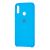 Чохол для Huawei P Smart 2019 Silky Soft Touch "блакитний" 1093829