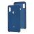Чохол для Xiaomi Redmi Note 5 / Note 5 Pro Silky Soft Touch синій 1094862