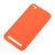 Чохол для Xiaomi Redmi 5a Silicone cover помаранчевий 1097760
