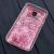 Чохол для Samsung Galaxy J3 2017 (J330) Блиск вода рожевий "фламінго" 110773