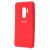 Чохол для Samsung Galaxy S9+ (G965) Silky Soft Touch червоний 1100203