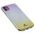Чохол для iPhone 11 Sw glass рожевий / сріблястий / золотистий 1105496