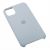 Чохол silicone для iPhone 11 Pro Max case синій туман 1106209