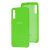 Чохол для Samsung Galaxy A70 (A705) Silky Soft Touch зелений 1109647