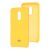 Чохол для Xiaomi Redmi 5 Plus Silky Soft Touch жовтий 1112342