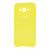 Чохол для Samsung Galaxy J7 (J700) Silky Soft Touch лимонний 1119087