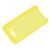 Чохол для Samsung Galaxy J7 (J700) Silky Soft Touch лимонний 1119089