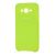 Чохол для Samsung Galaxy J7 (J700) Silky Soft Touch яскраво-зелений 1119106