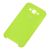 Чохол для Samsung Galaxy J7 (J700) Silky Soft Touch яскраво-зелений 1119107