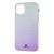 Чохол для iPhone 11 Swaro glass сріблясто-фіолетовий 1127250