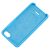Чохол для Xiaomi Redmi 6A Silky Soft Touch "блакитний" 1130174