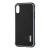 Чохол для iPhone X / Xs G-Case Monte Carlo "шкіра" чорний 1131943