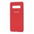 Чохол Samsung Galaxy S10+ (G975) Silicone cover червоний 1138764