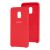 Чохол для Samsung Galaxy A8+ 2018 (A730) Silky Soft Touch червоний 1140251