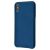 Чохол для iPhone X / Xs Leather Case (Leather) темно-синій 1142516