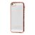 Чохол із стразами для iPhone 5 силіконовий рожевий 1144569