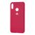 Чохол для Huawei Y7 2019 Silicone Full рожево-червоний 1145316