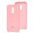 Чохол для Xiaomi Redmi 5 Plus Silky Soft Touch "світло-рожевий" 1150842