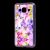 Чохол для Samsung Galaxy J3 2016 (J320) Flowers Confetti "рожево-фіолетові квіти" 1162629
