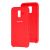 Чохол для Samsung Galaxy A6 2018 (A600) Silky Soft Touch червоний 1175994