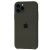 Чохол Silicone для iPhone 11 Pro case темно-оливковий 1181940