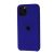 Чохол Silicone для iPhone 11 Pro case блискучий синій 1181958