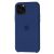 Чохол Silicone для iPhone 11 Pro case navy blue 1181920