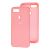 Чохол для Xiaomi Mi 8 Lite Silicone Full світло-рожевий 1193836