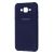 Чохол для Samsung Galaxy J7 (J700) Silicone Full темно-синій 1203669