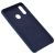Чохол для Samsung Galaxy A20s (A207) Silky Soft Touch "темно-синій" 1203786