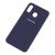 Чохол для Samsung Galaxy A20/A30 Silicone cover темно-синій 1203776
