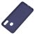 Чохол для Samsung Galaxy A20/A30 Silicone cover темно-синій 1203777